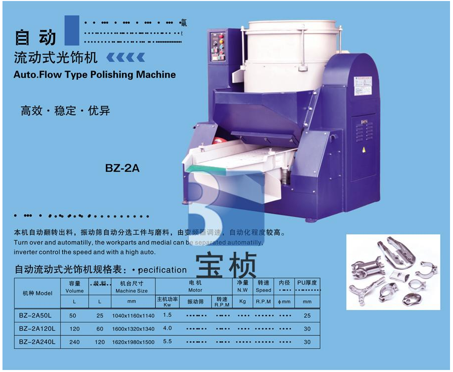 自動流動式光飾機