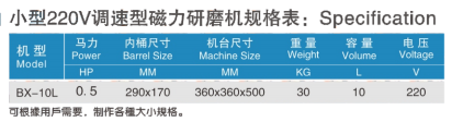 小型磁力拋光機